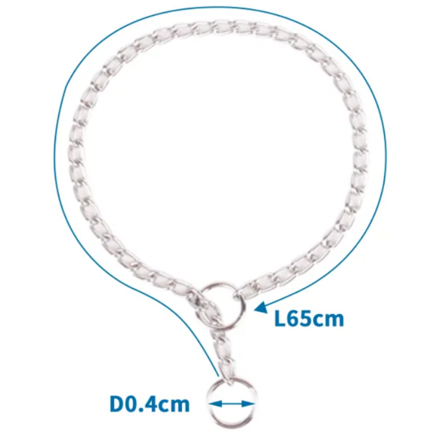 obojok 65 cm retiazka-